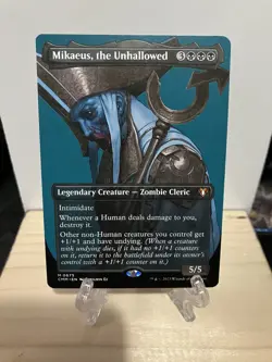 Mikaeus, the Unhallowed (Borderless) Commander Masters Regular - Image 1