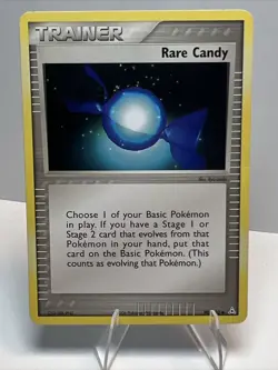 DAMAGED Rare Candy 90/110 Regular/Non-Holo Unleashed AUTHENTIC Pokemon Card - Image 1