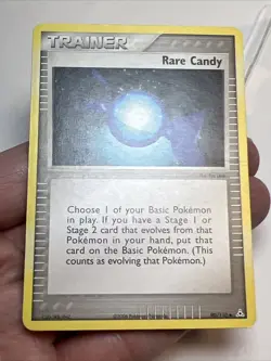 DAMAGED Rare Candy 90/110 Regular/Non-Holo Unleashed AUTHENTIC Pokemon Card - Image 3