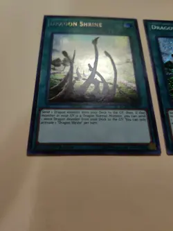 2x Yugioh! Dragon Shrine LCKC-EN075 Secret Rare LP - Image 3
