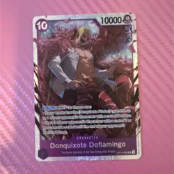 Donquixote Doflamingo One Piece CCG OP14-069 10000 Power 10 Cost - Image 1