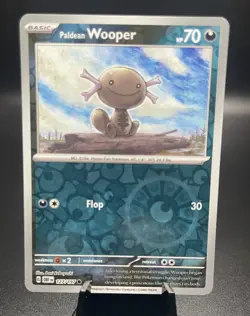 Paldean Wooper [Reverse Holo] 127/197 OBF Obsidian Flames Pokemon Card - Image 1