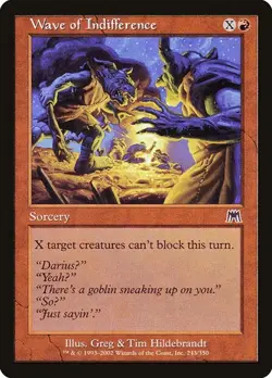 [4x] Wave of Indifference ONS LP MTG - Image 1