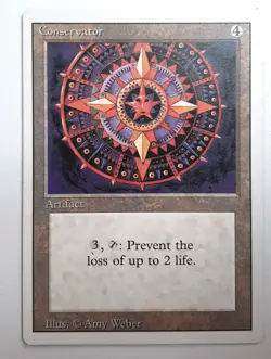 ►CONSERVATOR ►REVISED 3.EDITION 1994 ►NM ►ARTIFACT ►MAGIC ►MTG Schutzschild - Image 1
