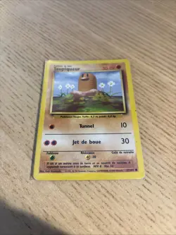 Carte Pokemon Taupiqueur 47/102 Edition 1 - Set de Base - FR - Image 1
