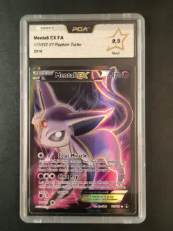 Carte Pokemon Mentali 117/122 PCA 9,5 XY Rupture Turbo FRA - Image 1