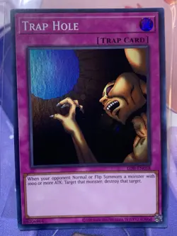 Trap Hole LOB-058 Unlimited Super Rare 25th Anniversary Edition - Image 1