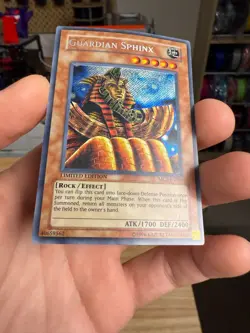 Yugioh! Guardian Sphinx MC2-EN001 Secret Rare - Image 4