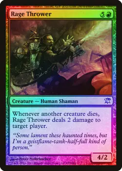 Rage Thrower FOIL Innistrad NM Red Uncommon MAGIC THE GATHERING CARD ABUGames - Image 1