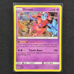Deoxys - SM164 - Cosmos Holo - Black Star Promo - Pokemon Card - NM/M - Image 1