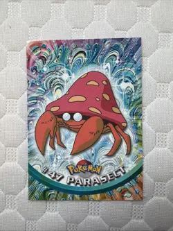 Parasect - #47 Green Logo Series 1 (Topps) Pokemon Card - Image 1