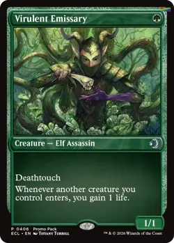 MTG Virulent Emissary [PPECL - 406] - NM [Foil] - Image 1