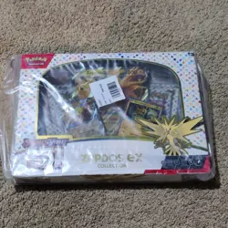 Pokemon: Scarlet & Violet 151 Zapdos EX Box 820650853135 - Image 1