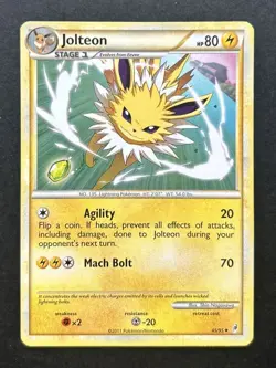 Pokemon - Jolteon 45/95 - Call of Legends - LP - Image 1