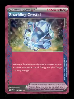 Pokemon Sparkling Crystal ACE SPEC Rare SV: Prismatic Evolutions 129/131 NM - Image 1