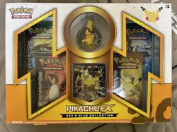 Pokemon TCG Pikachu EX Generations Red Blue Collection 20th Anniversary SEALED - Image 1