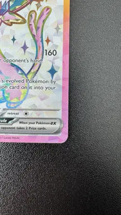 Espeon Ex 175 Pokemon TCG Scarlet & Violet Black Star Promo Holo NM - Image 3