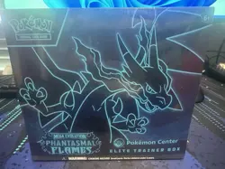 Phantasmal Flames Pokemon Center Elite Trainer Box Sealed - Image 1