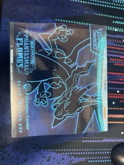 Phantasmal Flames Pokemon Center Elite Trainer Box Sealed - Image 3