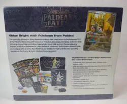 Scarlet & Violet Paldean Fates Pokemon Center Elite Trainer Box PC New Sealed 820650856181 - Image 3