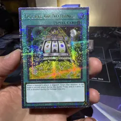 Yugioh Double or Nothing! (Quarter Century Secret Rare) RA04-EN156 - Image 1