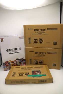 One Piece Card Game Storage Box & Playmat Championship Promotional card included - Image 1