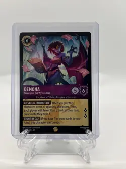 Disney Lorcana: Demona - Scourge of the Wyvern Clan #55/204 - Legendary - Image 1