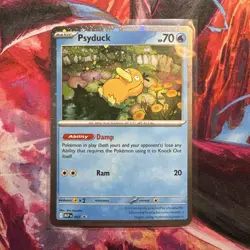 Psyduck (Cosmos Holo) Mega Evolution Promo SVP 007 Pokemon Card NM - Image 1
