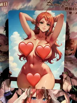 Non-Holo Beautiful Waifu Card Goddess Story CCG Anime Waifu Double Sided - Image 1