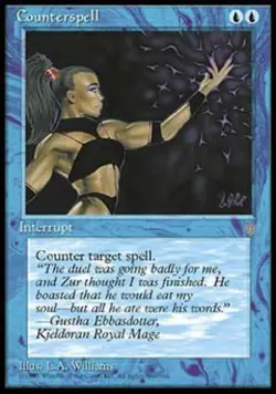 MTG English Counterspell NM Normal Ice Age - Image 1
