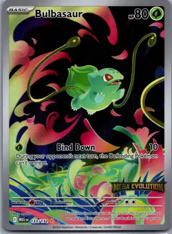 Bulbasaur - (Mega Evolution Stamped) Illustration Rare Miscellaneous Cards & Pro - Image 1