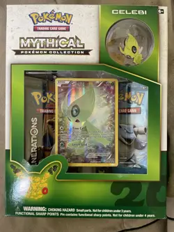 Pokemon TCG Celebi Generations Collection 20th Anniversary SEALED - Image 1