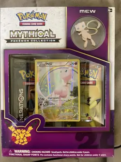 Pokemon TCG Mew Generations Collection 20th Anniversary SEALED - Image 1