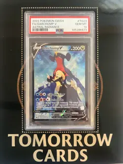 Pokemon Garchomp V Astral Radiance #TG23 PSA 10 Gem Mint Englisch 2022 fullart - Image 1