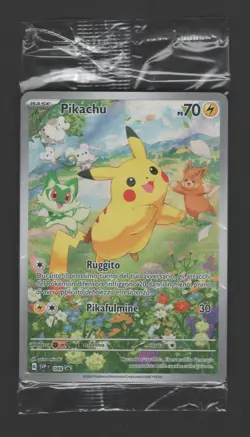 Pikachu SVP088 di Bauletto Avventura a Paldea ITA - Carte Pokemon Promo Sealed - Image 1