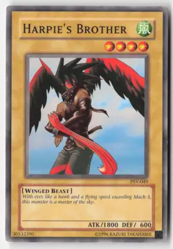 Yugioh - Harpie's Brother PSV-049 Unlimited - Pharaoh's Servant - Image 1