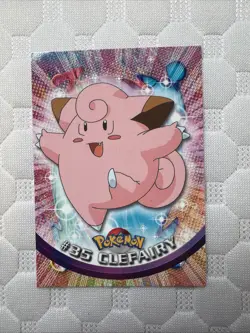 Clefairy #35 Pokemon Topps Series 1 Card - Image 1