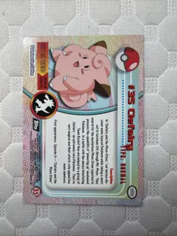 Clefairy #35 Pokemon Topps Series 1 Card - Image 2