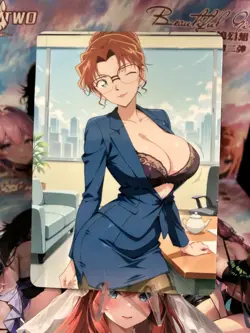 Non-Holo Beautiful Waifu Card Goddess Story CCG Anime Waifu Double Sided - Image 1
