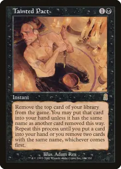 MTG - Tainted Pact - LP - Odyssey - Magic The Gathering - Image 1