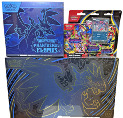 Pokemon Phantasmal Flames LOT of 4 UPC, ETB, BOOSTER BUNDLE & 3 Pack Blister - Image 1