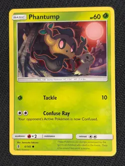 Phantump 6/145 & Mimikyu non-holo Guardians Rising ~ Cameo Gallery ~ Pokemon TCG - Image 1