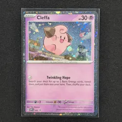 Cleffa - SVP095 - Cosmos Holo - Black Star Promo - Pokemon Card - LP - Image 1