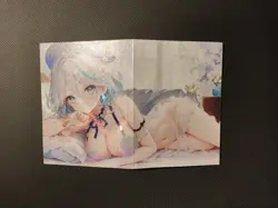 Furina Genshin Impact Bi-Fold Goddess Story TCG Holo Material Anime Card - Image 1