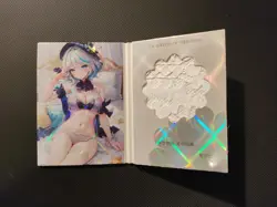 Furina Genshin Impact Bi-Fold Goddess Story TCG Holo Material Anime Card - Image 4