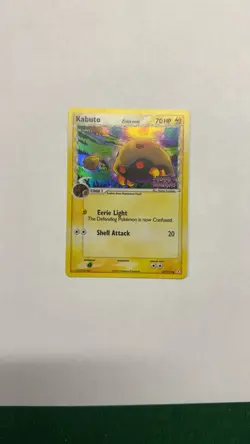 Pokemon TCG Kabuto EX Holon Phantoms Card 67/110 Delta Species - Image 1