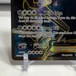 2016 Pokemon TCG XY Steam Siege Steelix EX Full Art One Owner PRESS MARK NM - Image 5