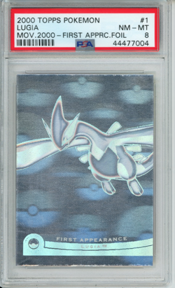 PSA 8 - Lugia First Appearance - Topps Pokemon The Movie 2000 - Image 1