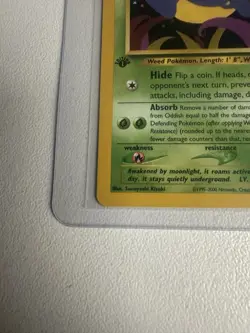 Oddish 68/111 Neo Genesis 1st Edition WOTC Vintage Pokemon - Image 3