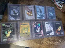COMPLETE SET Pokemon Center X Bear Walker Prismatic Evolutions Boarde And Cards! - Image 4